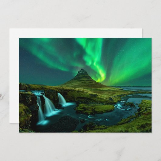 Waterfalls | Kirkjufellfoss Waterfall, Iceland Bedankkaart (Voorkant / Achterkant)