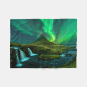 Waterfalls | Kirkjufellfoss Waterfall, Iceland Fleece Deken (Voorkant (Horizontaal))