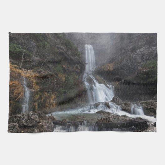 Waterfalls | Los Chorros Waterfall Theedoek (Horizontaal)
