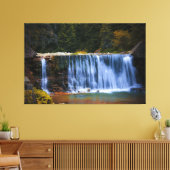 Waterfalls Nature Relax Home Office Picture 12 Canvas Afdruk (Insitu (Woonkamer))