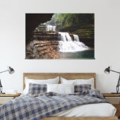 Waterfalls Nature Relax Home Office Picture 15 Canvas Afdruk (Insitu (Slaapkamer))