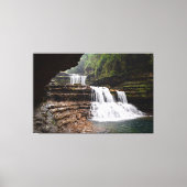 Waterfalls Nature Relax Home Office Picture 15 Canvas Afdruk (Voorkant)