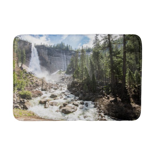 Waterfalls | Nevada Fall, Yosemite, CA Badmat (Voorkant)