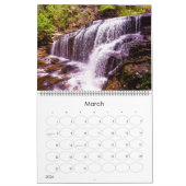 WATERFALLS OF NEW YORK STATE  calendar Kalender (Mar 2026)