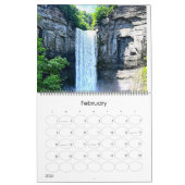 WATERFALLS OF NEW YORK STATE  calendar Kalender (Feb 2026)