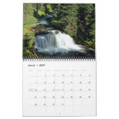 WATERFALLS OF PACIFIC NORTHWEST Calendar Kalender (Mar 2027)