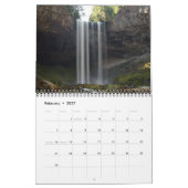 WATERFALLS OF PACIFIC NORTHWEST Calendar Kalender (Feb 2027)