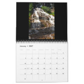 WATERFALLS OF PACIFIC NORTHWEST Calendar Kalender (Jan 2027)