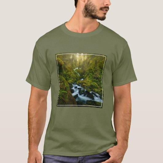 Waterfalls | Olympic National Park, Washington T-shirt (Voorkant)