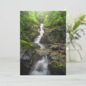 Waterfalls | Phayao Mountain National Park Bedankkaart (Staand voorkant)