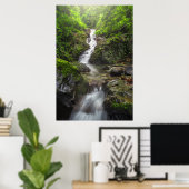 Waterfalls | Phayao Mountain National Park Poster (Thuiskantoor)