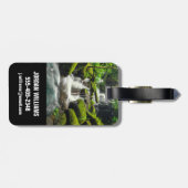 Waterfalls | Phu Tub Berk Mountain, Thailand Bagagelabel (Achterkant horizontaal)