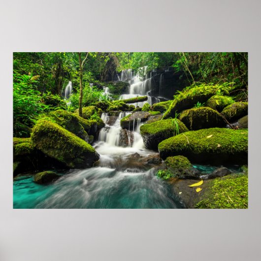 Waterfalls | Phu Tub Berk Mountain, Thailand Poster (Voorkant)