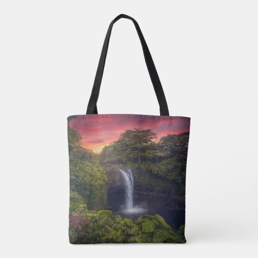 Waterfalls | Rainbow Falls, Hilo, Hawaii Tote Bag (Achterkant)
