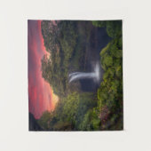 Waterfalls | Rainbow Falls, Hilo, Hawaii Wandkleed (Voorkant)