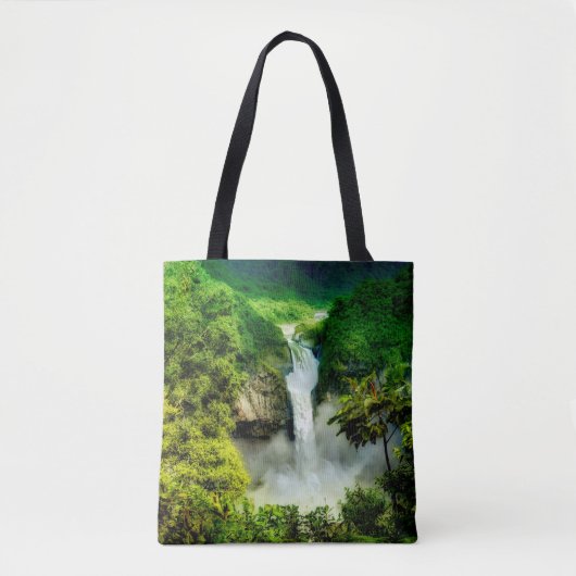 Waterfalls | San Rafael Falls, Ecuador Tote Bag (Voorkant)