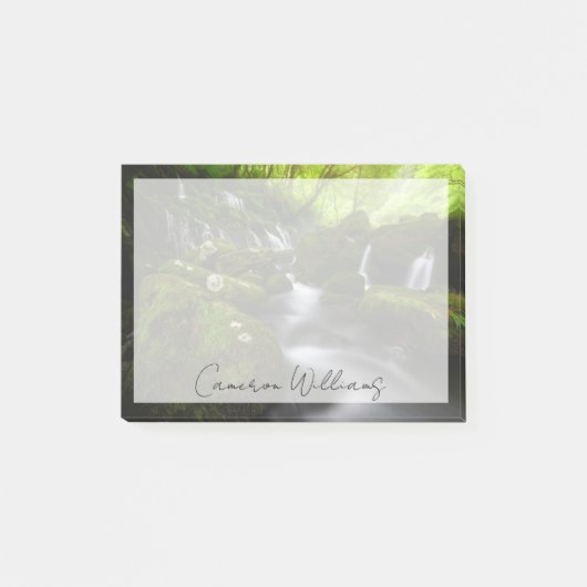 Waterfalls | Satoyama Kisakata Waterfalls Post-it® Notes (Voorkant)