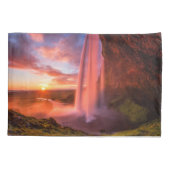 Waterfalls | Seljalandsfoss Waterfall Kussensloop (Achterkant)