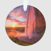 Waterfalls | Seljalandsfoss Waterfall Ornament (voorkant)