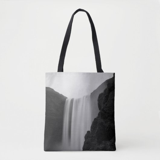 Waterfalls | Skogafoss Waterfall, Iceland Tote Bag (Voorkant)