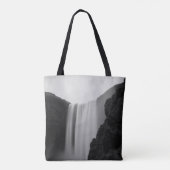 Waterfalls | Skogafoss Waterfall, Iceland Tote Bag (Achterkant)