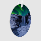 Waterfalls | Skógafoss Waterfall Ornament (voorkant)