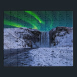 Waterfalls | Skógafoss Waterfall Puzzel<br><div class="desc">This amazing Getty Images photo features</div>