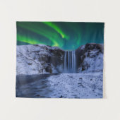 Waterfalls | Skógafoss Waterfall Wandkleed (Voorkant (horizontaal))