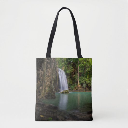 Waterfalls | Spring Rainforest Waterfall Thailand Tote Bag (Voorkant)