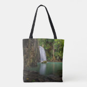 Waterfalls | Spring Rainforest Waterfall Thailand Tote Bag (Achterkant)