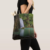 Waterfalls | Spring Rainforest Waterfall Thailand Tote Bag (Dichtbij)