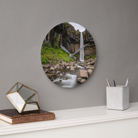 Waterfalls | Svartifoss Waterfall, South Iceland Grote Klok (Kantoor)