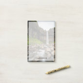 Waterfalls | Svartifoss Waterfall, South Iceland Post-it® Notes (Op bureau)