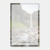 Waterfalls | Svartifoss Waterfall, South Iceland Post-it® Notes (Voorkant)