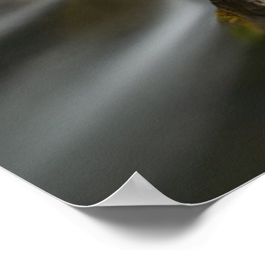 Waterfalls | Svartifoss Waterfall, South Iceland Poster (Hoek)