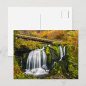 Waterfalls | Triberg Waterfalls, Germany Briefkaart (Voorkant / Achterkant)
