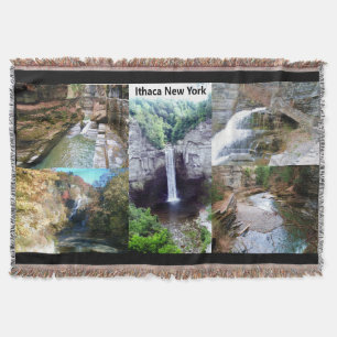 WATERFALLS VAN ITHACA NEW YORK gooien Deken