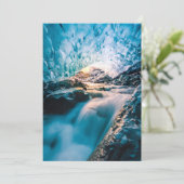 Waterfalls | Vatnajokull Glacier, Eastern Iceland Bedankkaart (Staand voorkant)