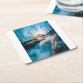 Waterfalls | Vatnajokull Glacier, Eastern Iceland Kartonnen Onderzetters (Schuin)