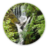 WATERFALLS WALES KERAMISCHE KNOP (Voorkant)