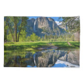 Waterfalls | Yosemite Falls, California Kussensloop (Achterkant)