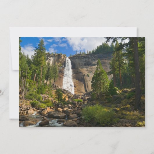 Waterfalls | Yosemite National Park Bedankkaart (Voorkant)