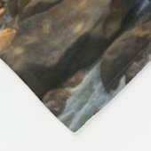 Waterfalls | Yosemite National Park Fleece Deken (Hoek)