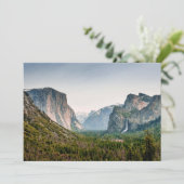 Waterfalls | Yosemite Valley National Park Bedankkaart (Staand voorkant)