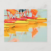 Waterfietsen Briefkaart (Voorkant)