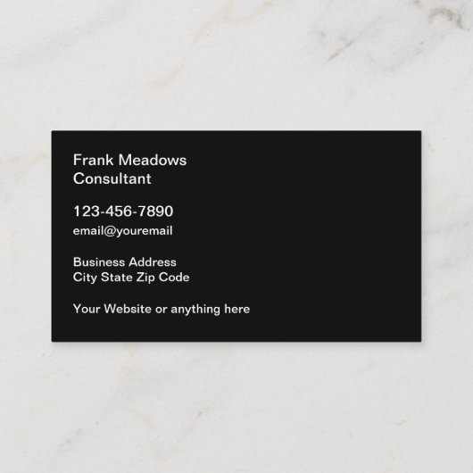 Waterfilters en testdiensten visitekaartje (Achterkant)