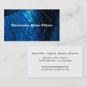 Waterfilterservice Visitekaartje (Voorkant / Achterkant)