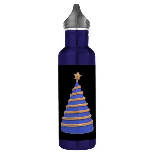 Waterfles (24 oz) - Roestvrij stalen waterfles Waterfles (Links)