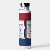 Waterfles 4 juli 250ste Rood Wit Blauw (Rechts)
