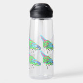 Waterfles (750ml) - Eikensprinkhaan (Achterkant)